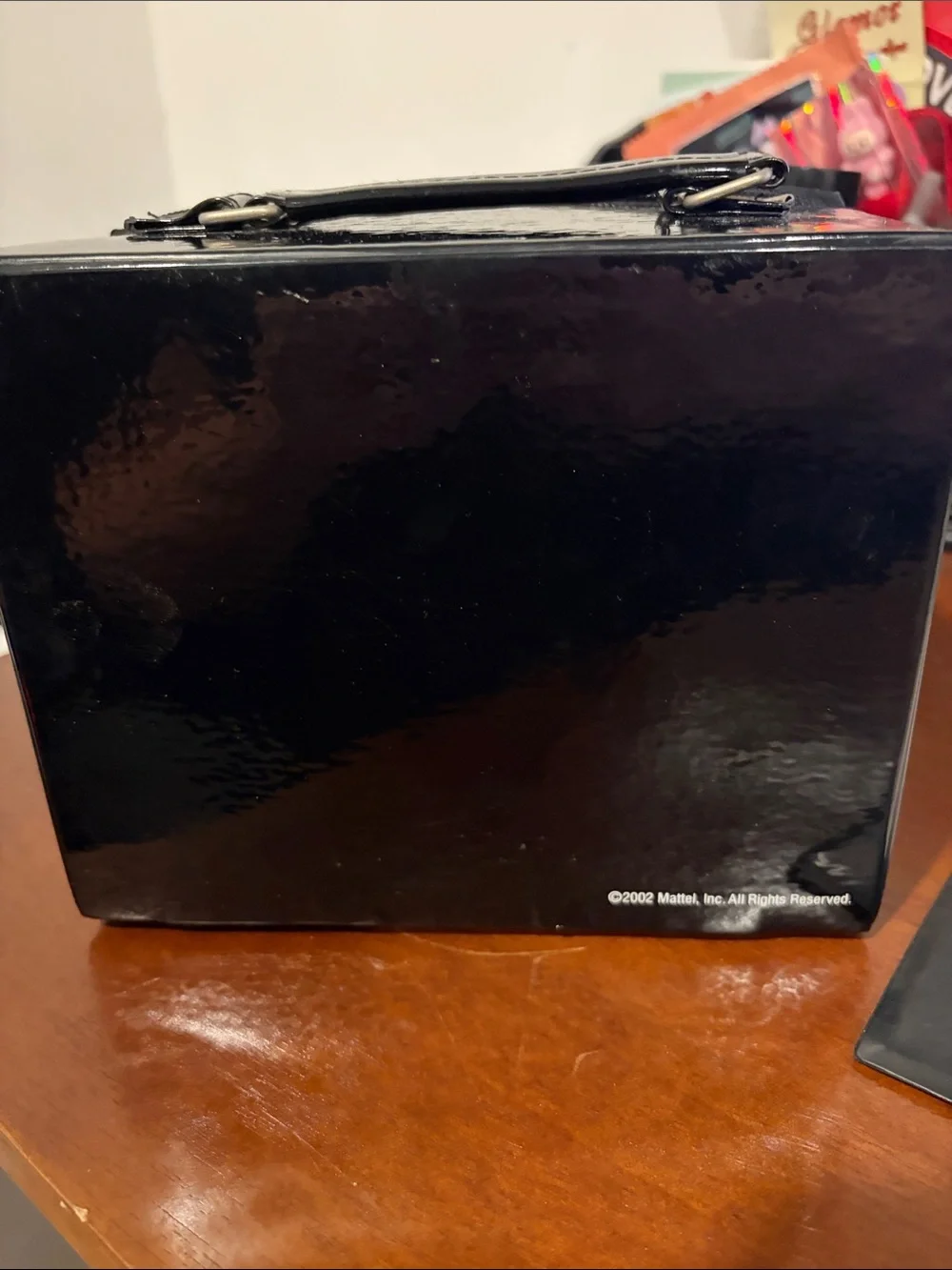 Barbie Black Cosmetic Bag with Retro Fashion Panels